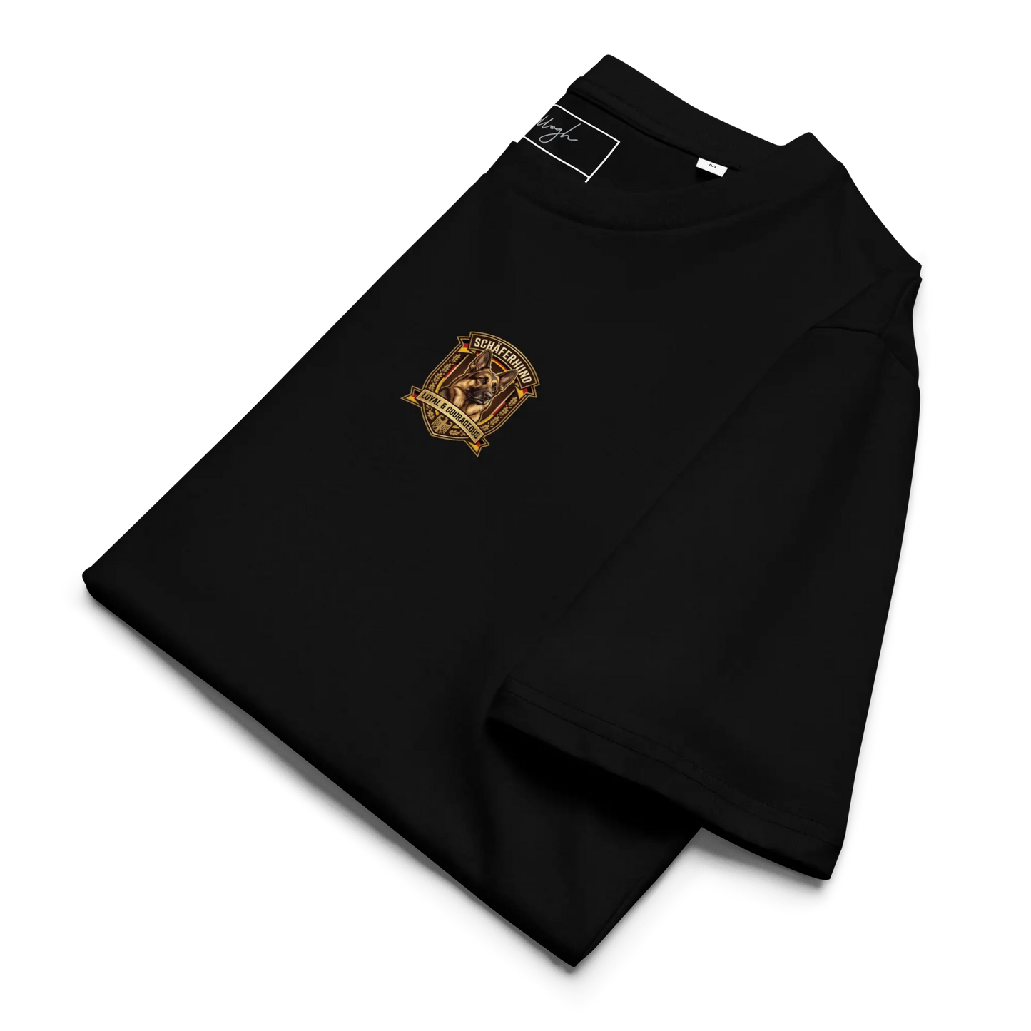 Deutscher Schäferhund Dog Badge – Bio-T-Shirt | bullogh