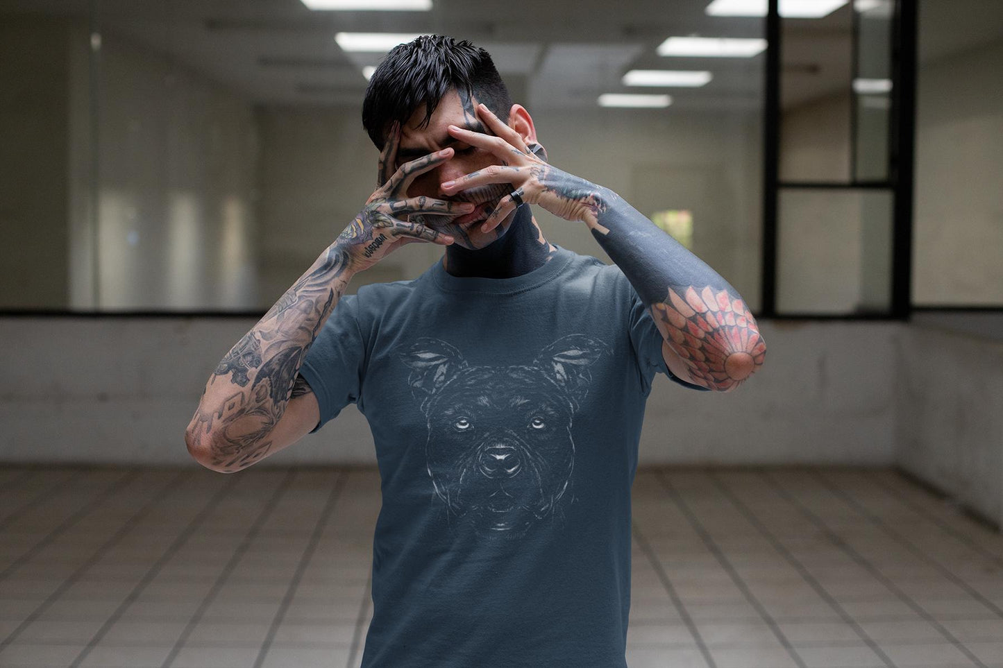 Staffordshire Terrier Bio-T-Shirt 🐾 Nachhaltig & mit Herz