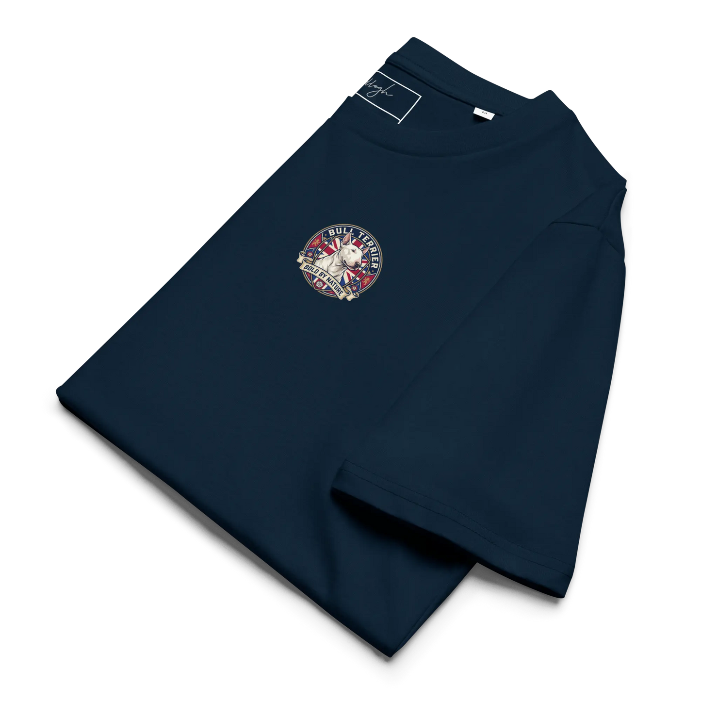 Bull Terrier Dog Badge – Bio-T-Shirt | bullogh