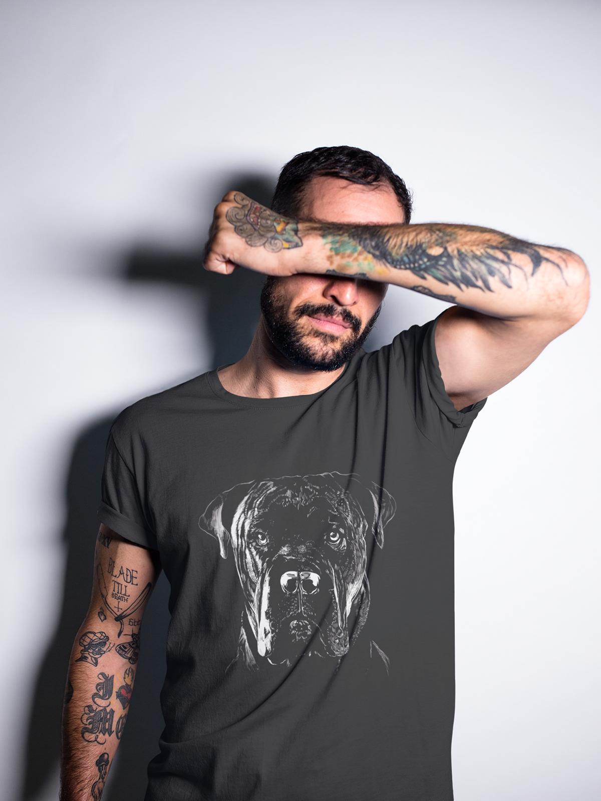Cane Corso T-Shirt aus Bio-Baumwolle – Komfort und Stil für echte Hunde-Fans