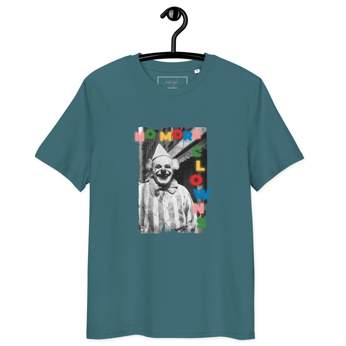 🩸 Creepy Clown Bio T-Shirt – Grusel trifft Nachhaltigkeit