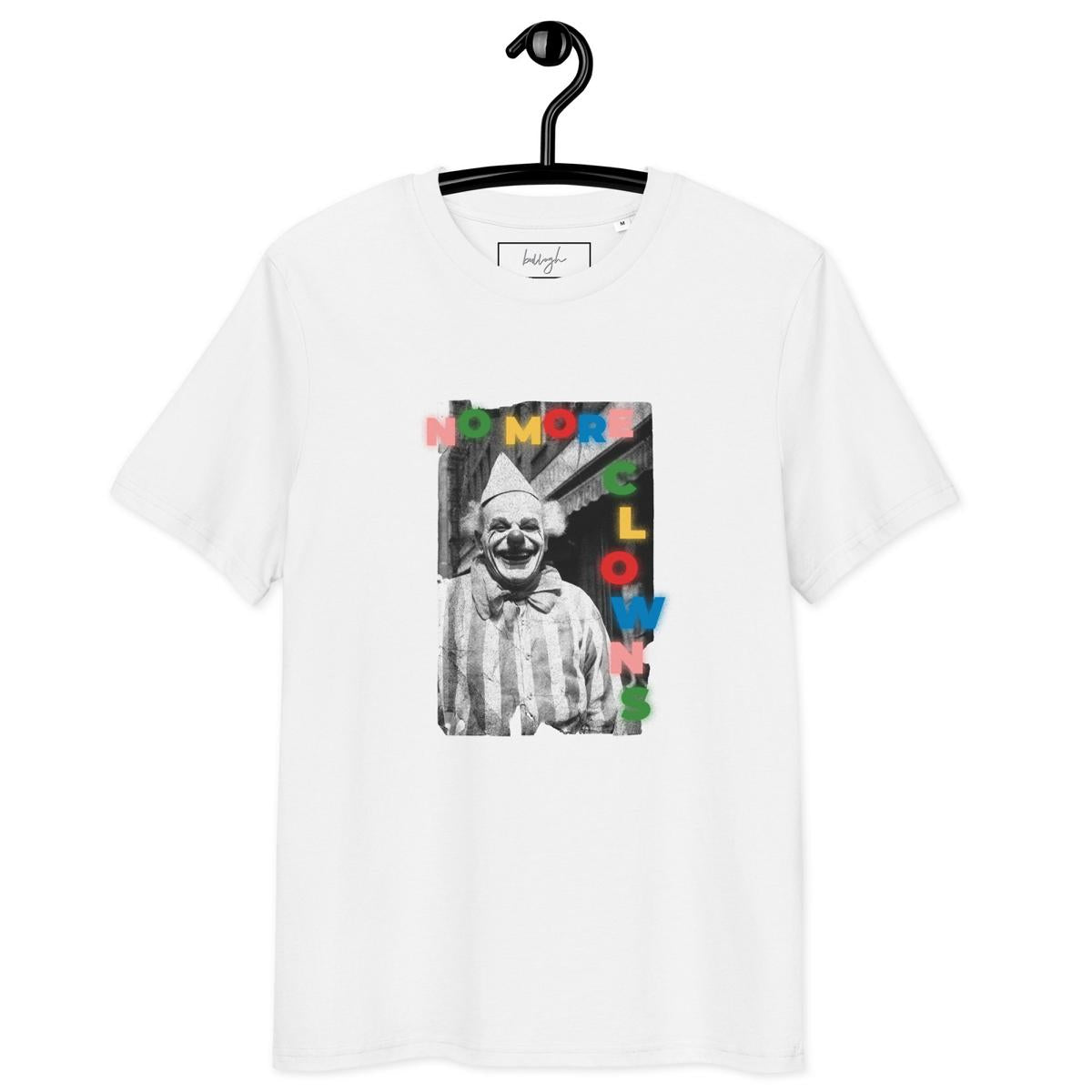 🩸 Creepy Clown Bio T-Shirt – Grusel trifft Nachhaltigkeit