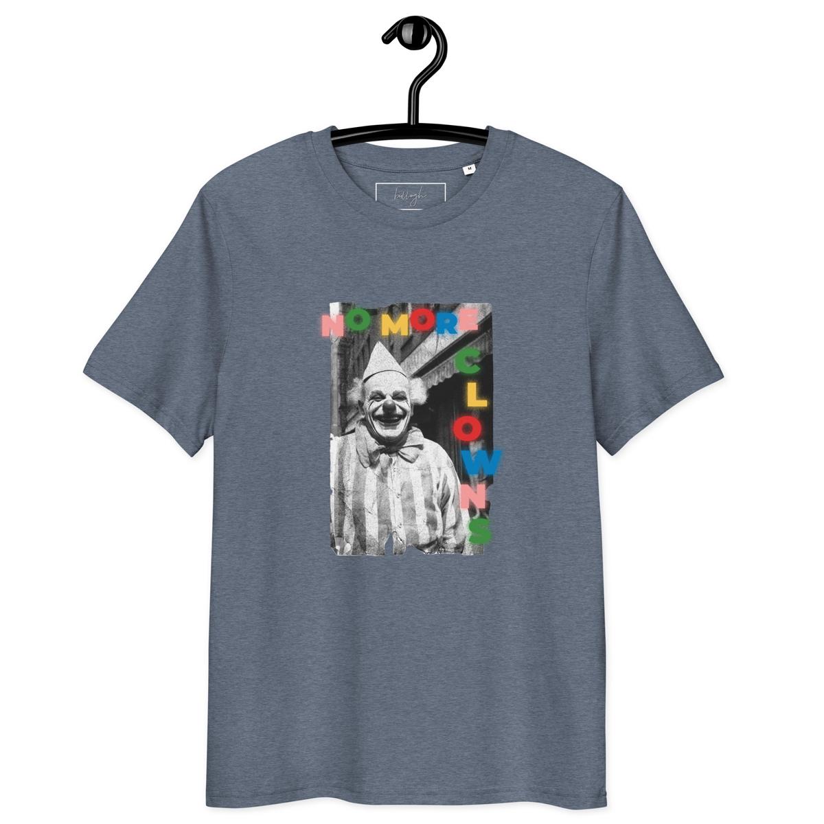 🩸 Creepy Clown Bio T-Shirt – Grusel trifft Nachhaltigkeit