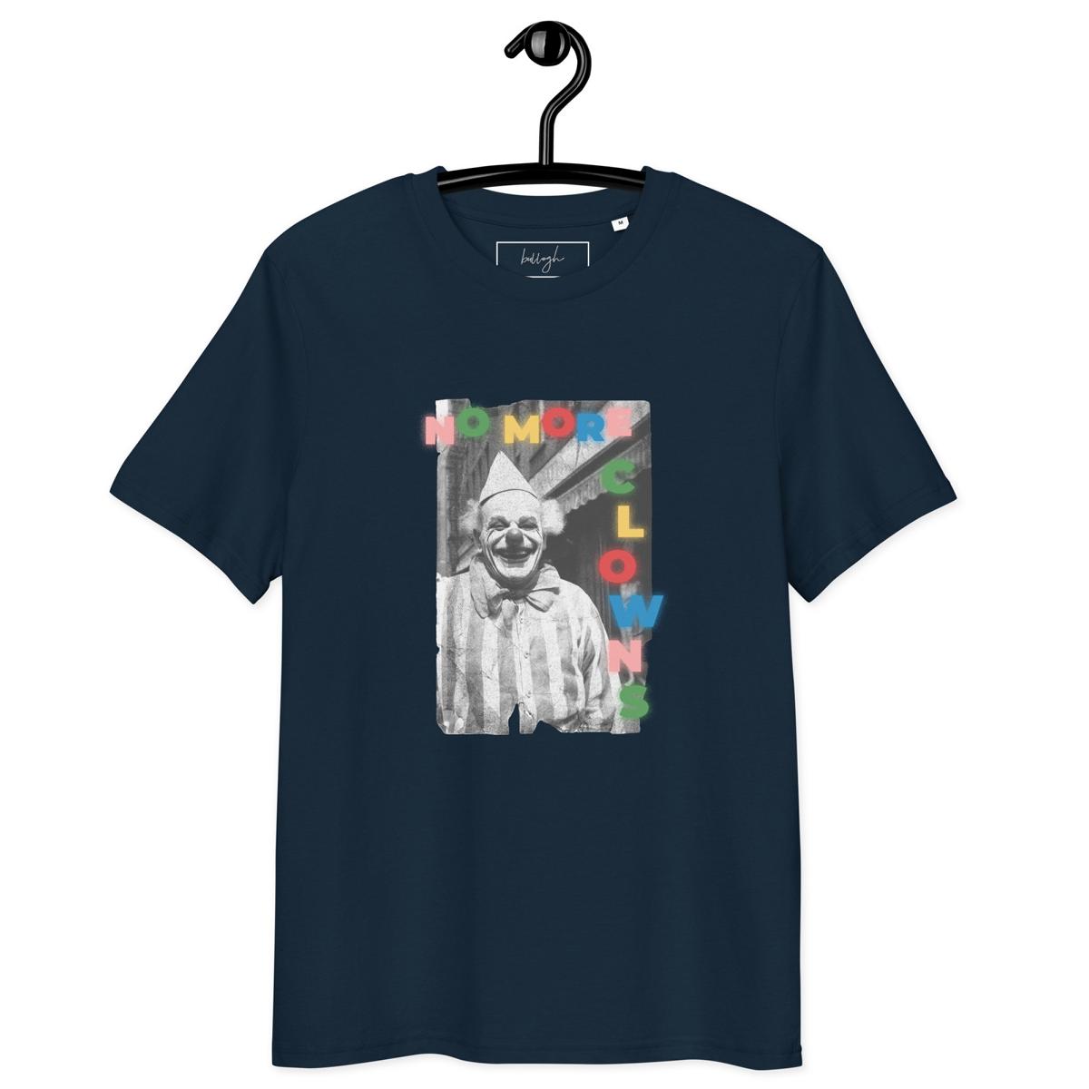 🩸 Creepy Clown Bio T-Shirt – Grusel trifft Nachhaltigkeit