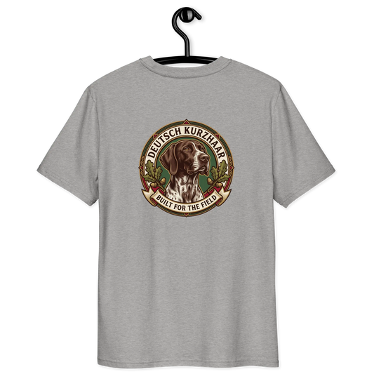 Deutsch Kurzhaar Dog Badge – Bio-T-Shirt | bullogh