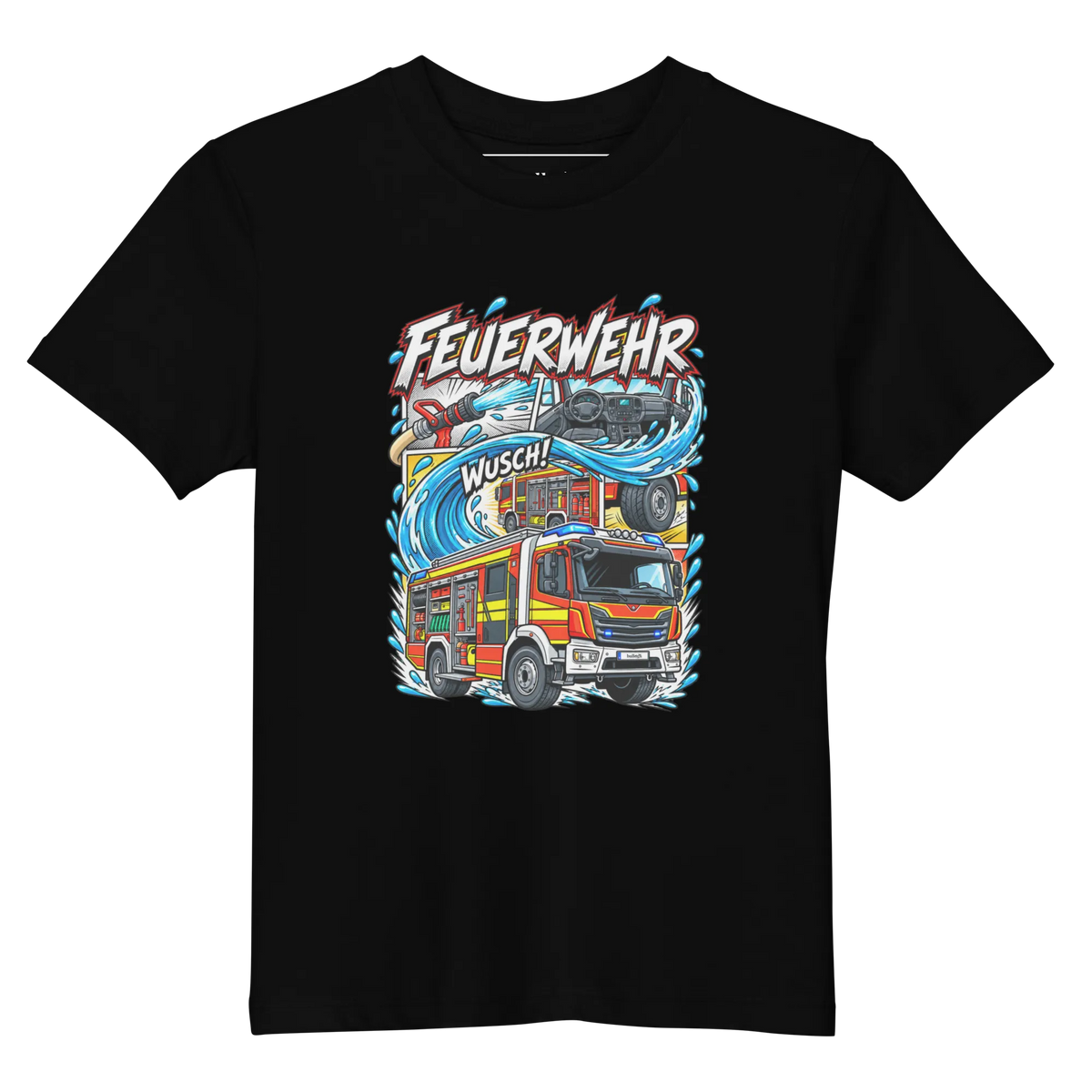 Feuerwehr - Kinder T-Shirt aus Bio Baumwolle