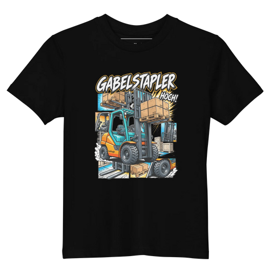 Gabelstapler - Kinder T-Shirts aus Bio Baumwolle