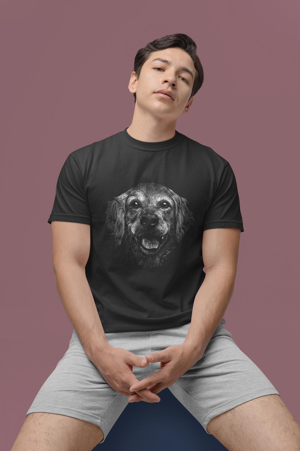 Golden Retriever Bio-Shirt – Deine nachhaltige Wahl für mehr Hundeliebe