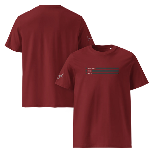 Smiley Text Doppelpunkt O - T-Shirt aus Bio Baumwolle