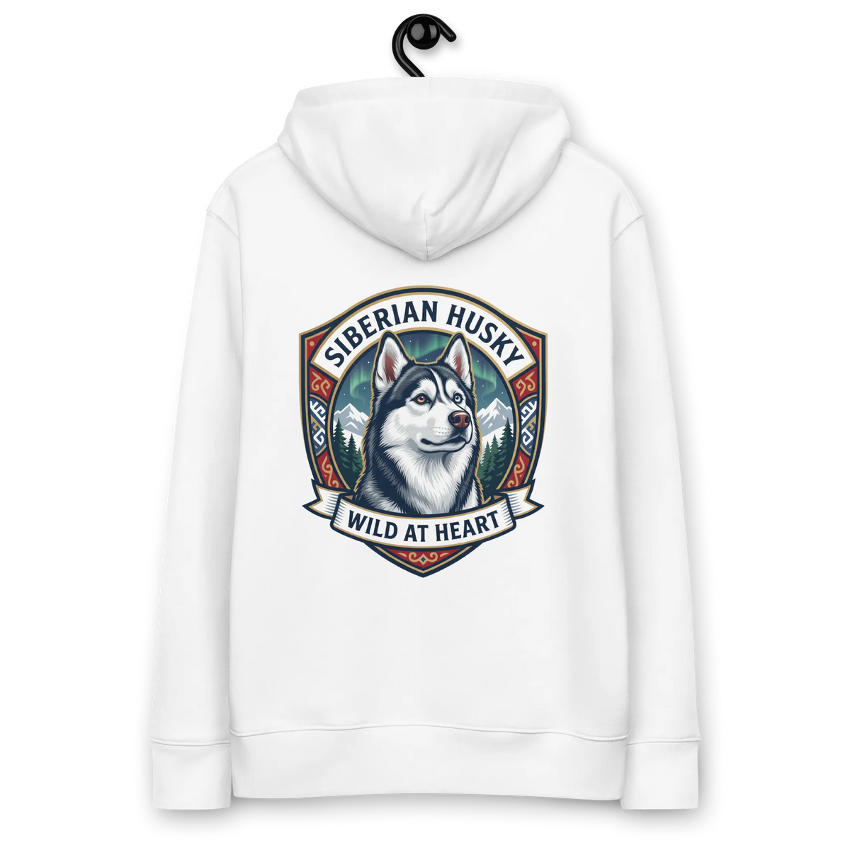 Seberian Husky - Hoodie aus Bio Baumwolle
