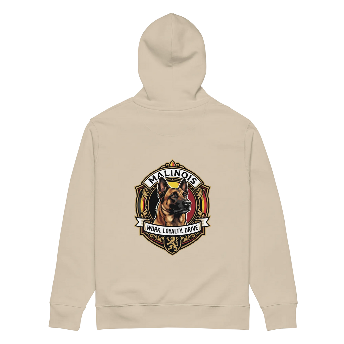 Malinois - Hoodie aus Bio Baumwolle