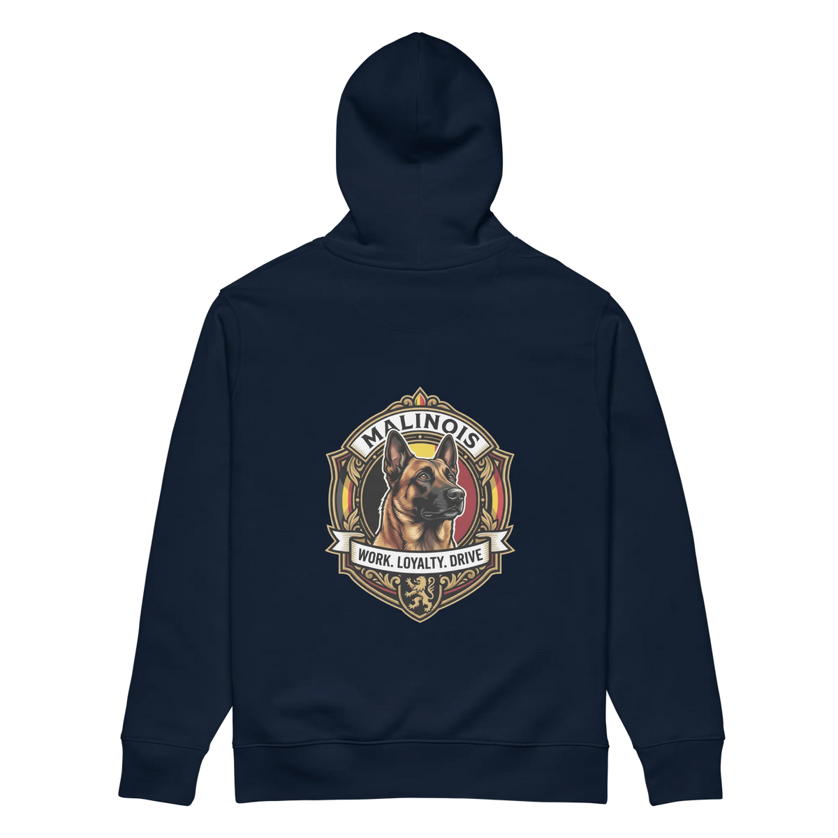 Malinois - Hoodie aus Bio Baumwolle