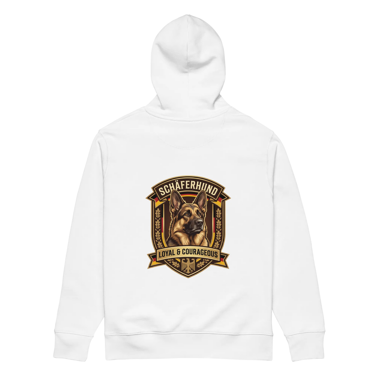 Deutscher Schäferhund - Hoodie aus Bio Baumwolle