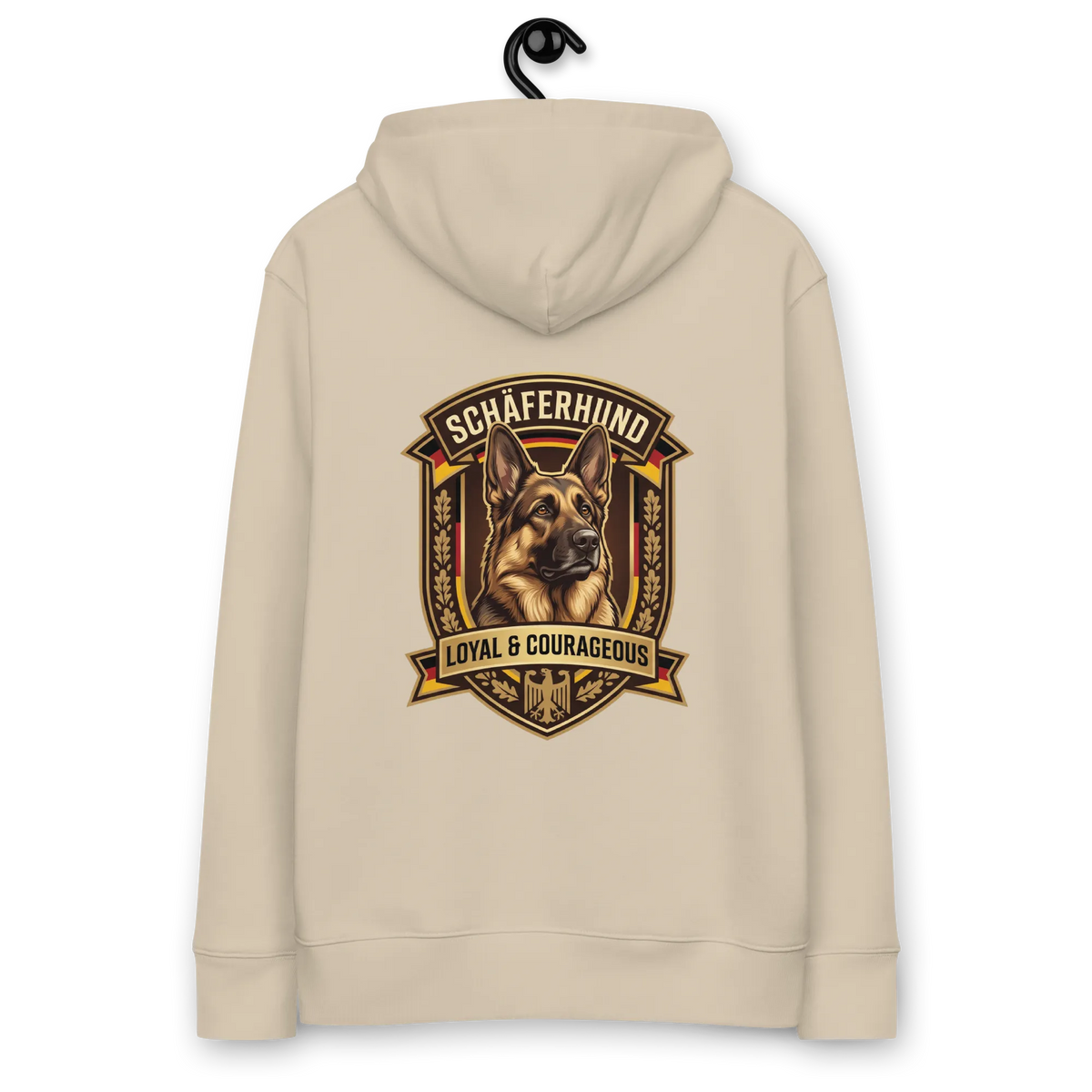 Deutscher Schäferhund - Hoodie aus Bio Baumwolle