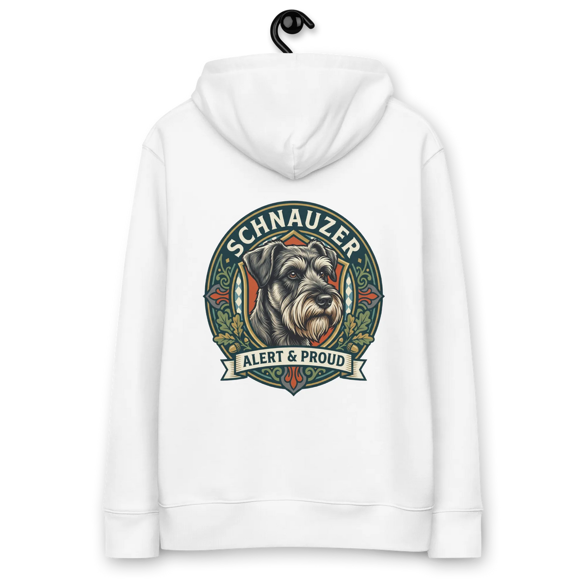 Schnauzer - Hoodie aus Bio Baumwolle