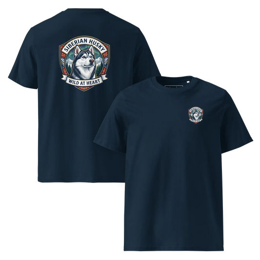 Siberian Husky – T-Shirt aus Bio Baumwolle