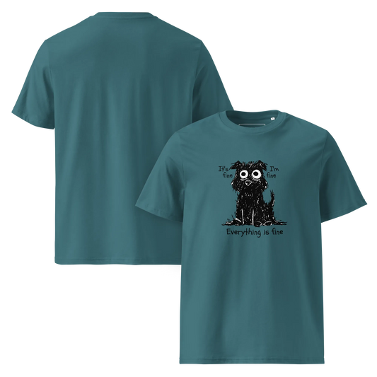 Stressy Dog – T-Shirt aus Bio Baumwolle