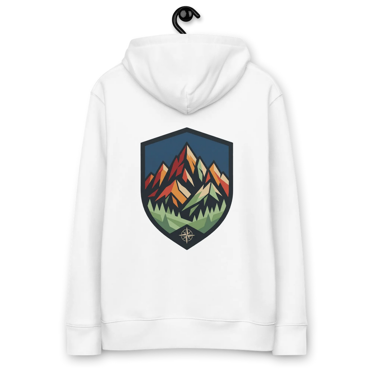 Summit Badge Hoodie - aus Bio Baumwolle