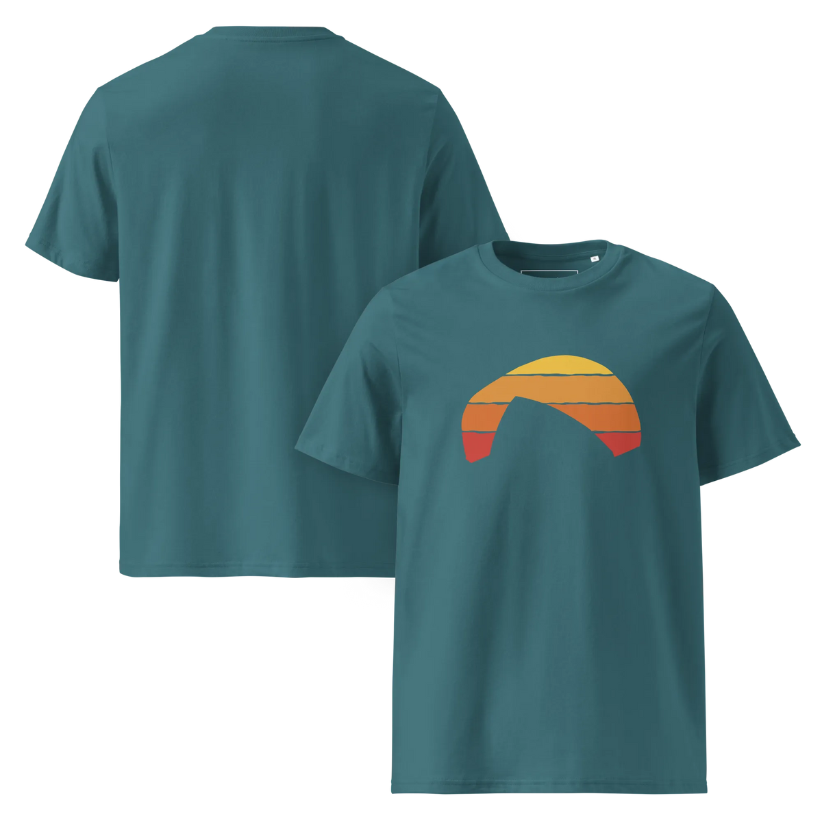 Sunset Design - T-Shirt aus Bio Baumwolle