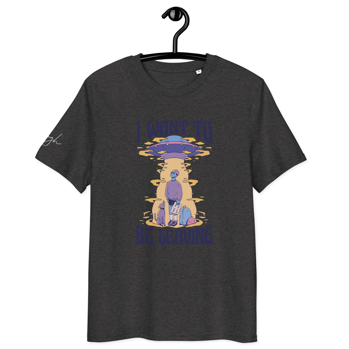 Alien und UFO Bio Baumwoll T-Shirt – E - Girl und E - Boy Style - bullogh#