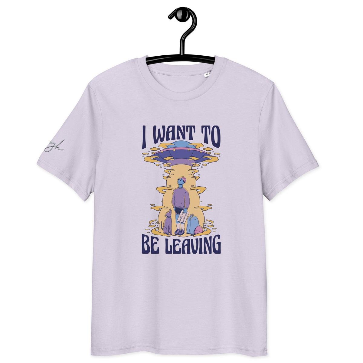 Alien und UFO Bio Baumwoll T-Shirt – E - Girl und E - Boy Style - bullogh#