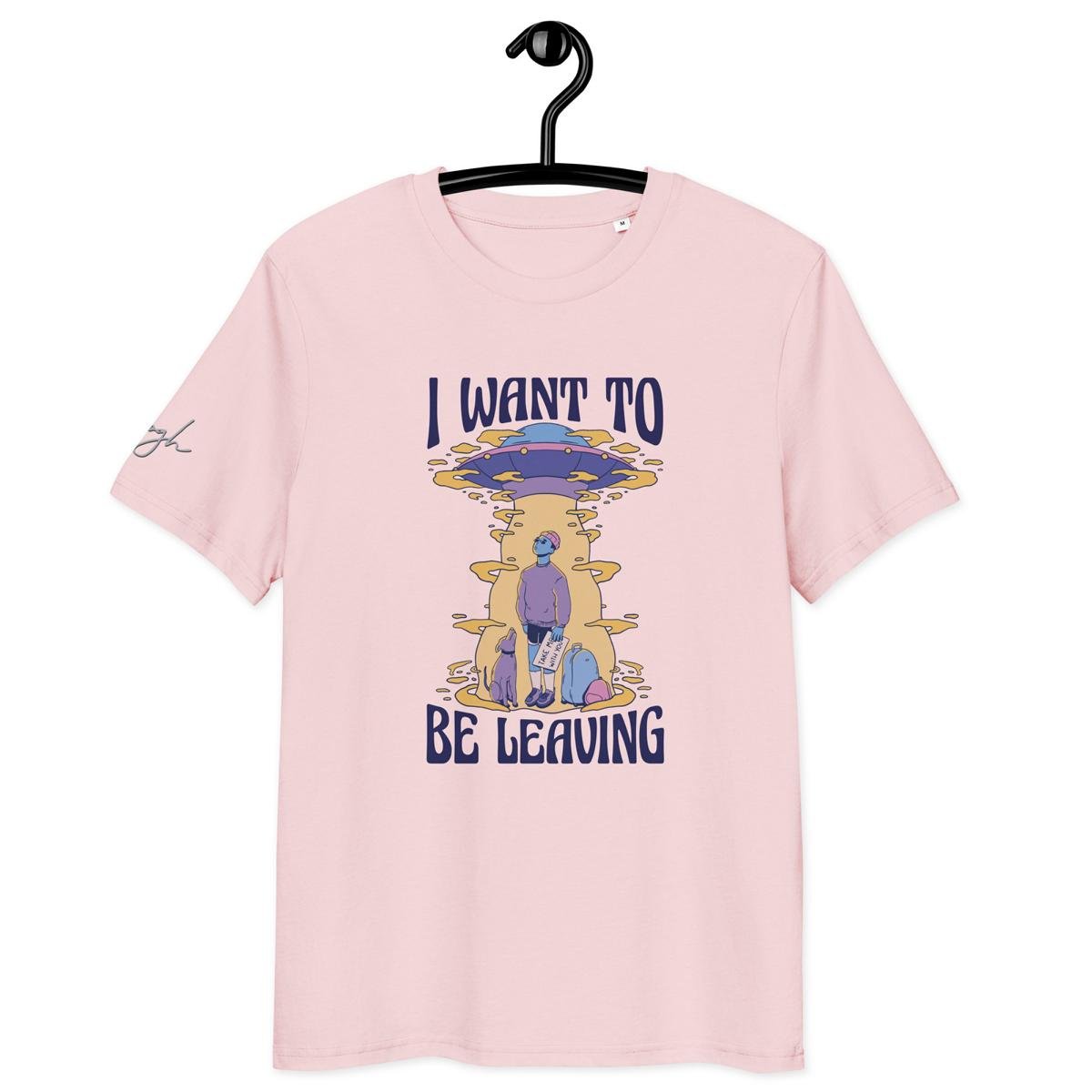 Alien und UFO Bio Baumwoll T-Shirt – E - Girl und E - Boy Style - bullogh#