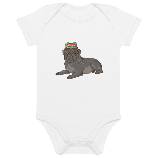 Bio Baby Chic: Frenchie Comic Design trifft auf pure Gemütlichkeit in unserem Baby Body! - bullogh#
