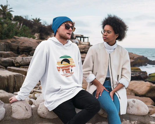 Bio - Baumwoll - Hoodie Groundhandling Forest – Für umweltbewusste Gleitschirm - Piloten aus recyceltem Polyester - bullogh#