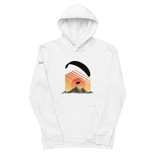 Bio - Baumwoll - Pullover Wild Life Paraglider – Nachhaltiger Pullover für Gleitschirm - Liebhaber - bullogh#