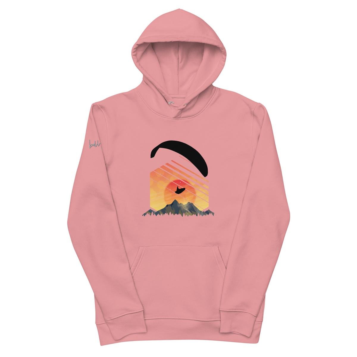 Bio - Baumwoll - Pullover Wild Life Paraglider – Nachhaltiger Pullover für Gleitschirm - Liebhaber - bullogh#