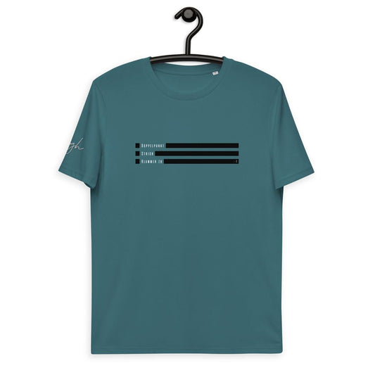 Bio Baumwoll T-Shirt mit Smiley Text :) - Fair Fashion - bullogh#