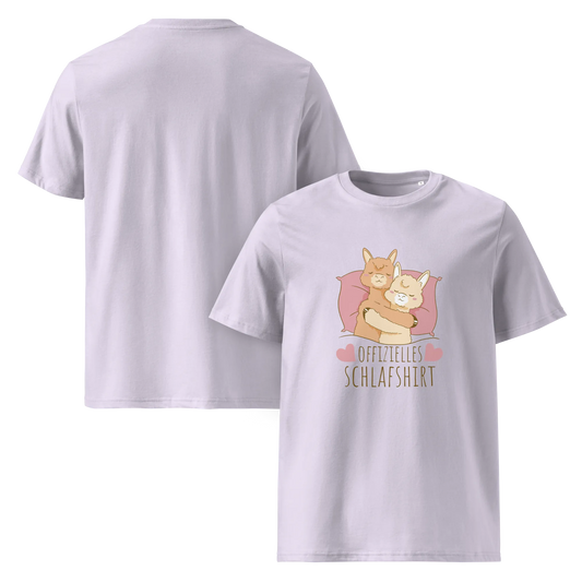 Offizielles Schlafshirt Alpacas – Bio-Baumwolle für Langschläfer