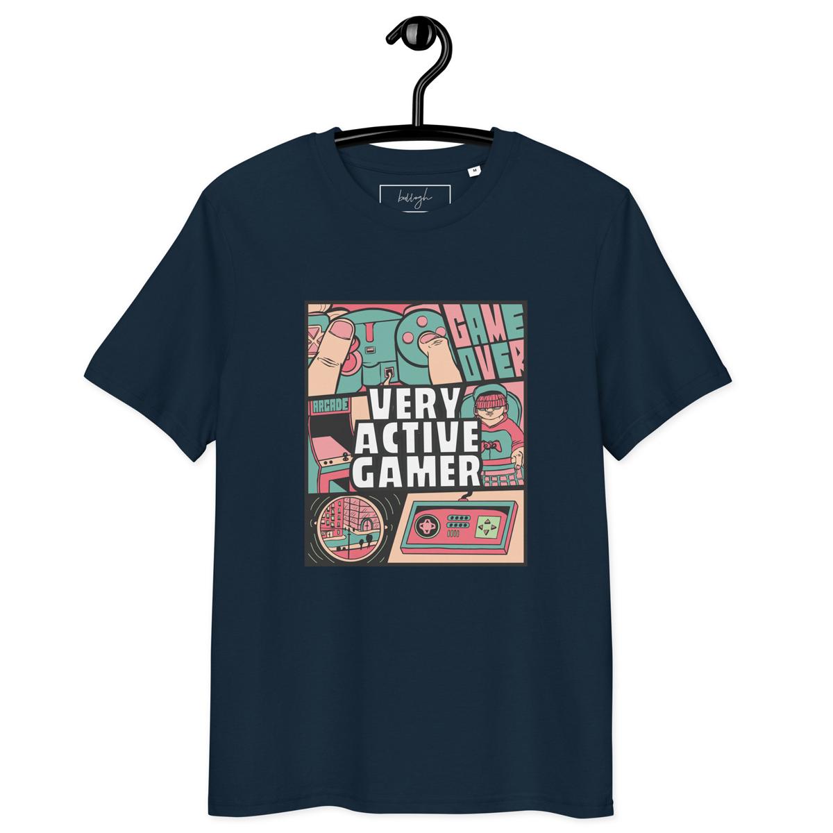 Very Active Gamer – Das Bio-T-Shirt für Hardcore-Zocker