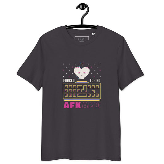 AFK? Leider ja – Gaming-Shirt aus Bio-Baumwolle