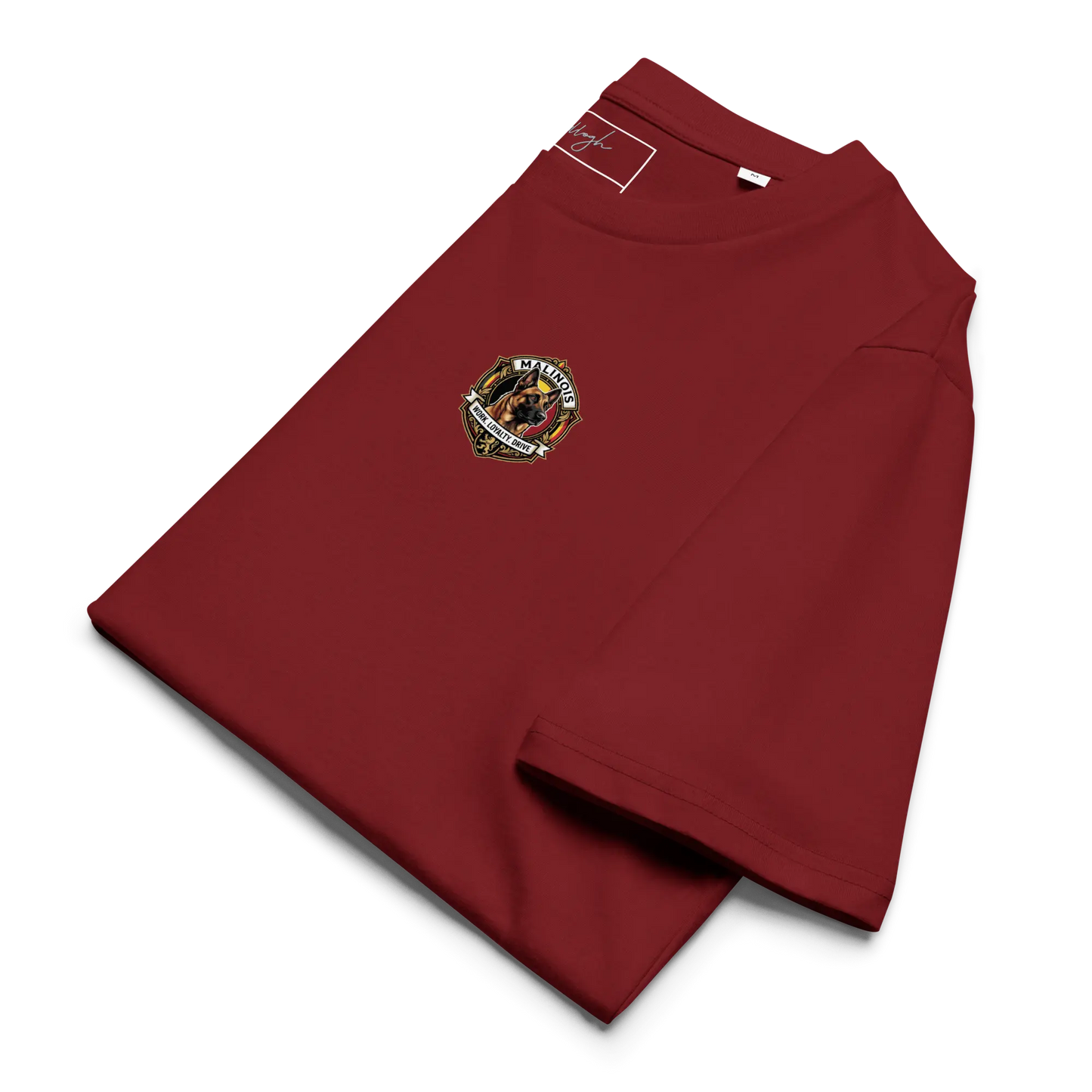 Malinois Dog Badge – Bio-T-Shirt | bullogh