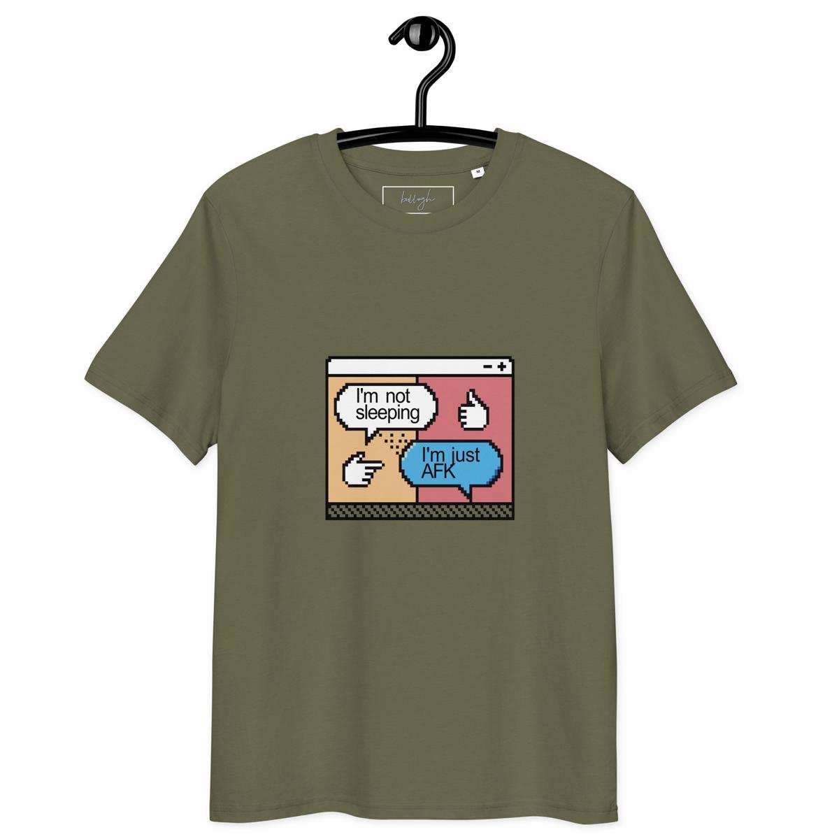 Just AFK – Bio Shirt für Zocker, die kurz mal weg sind