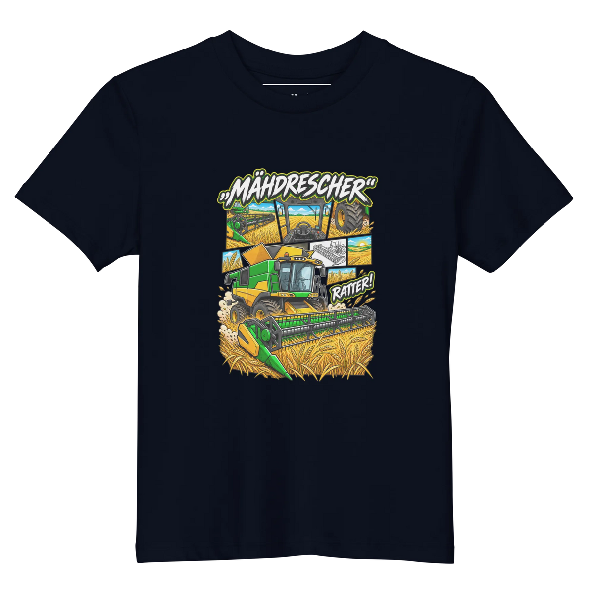 Mähdrescher - Kinder T-Shirts aus Bio Baumwolle