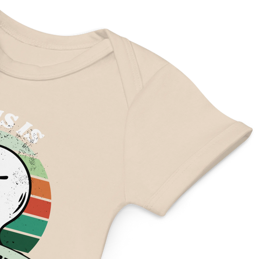 This is Boo Sheet - Baby Body aus Bio Baumwolle