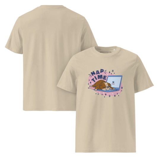 Cozy Bulldog – Nap Time Bio-Schlafshirt für Hundeliebhaber