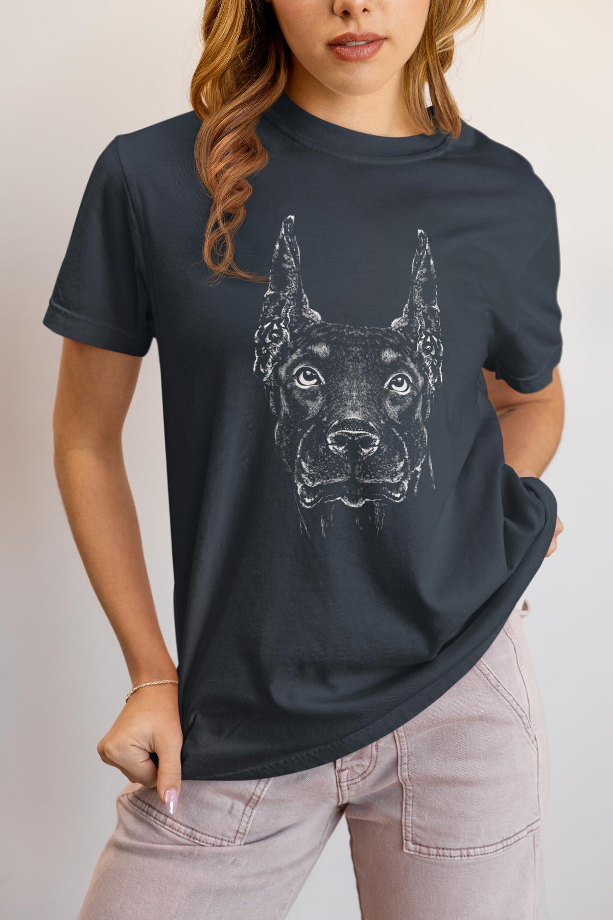 Für Dobermann-Liebhaber mit Herz und Umweltbewusstsein – Dein neues Lieblingsshirt!