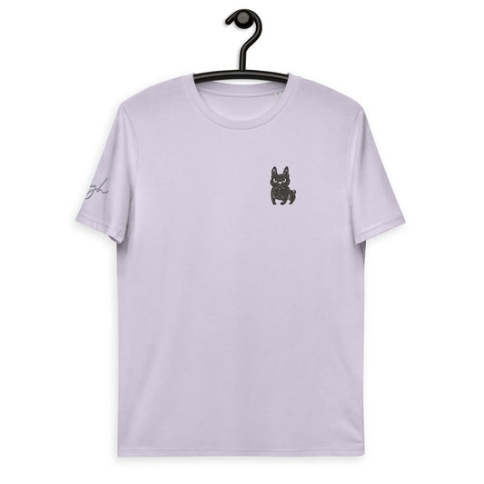 Französische Bulldoggen T-Shirt aus Bio - Baumwolle – Zeitloses Design für Hundeliebhaber - bullogh#