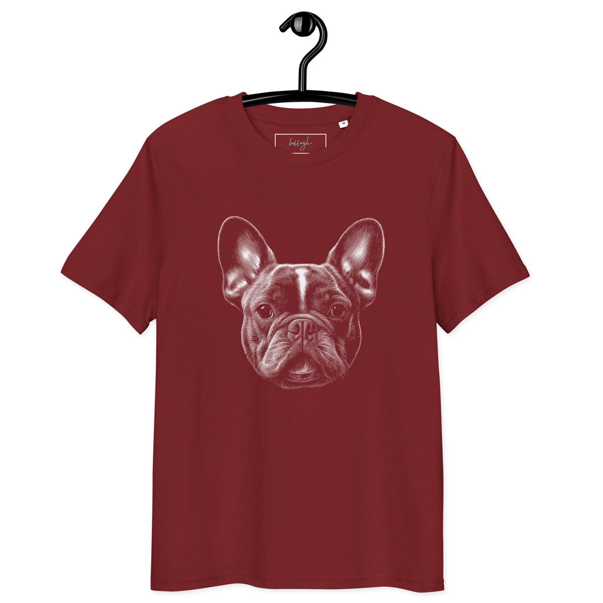 Frenchie Shadow Dogs Shirt – Stylisches Bio-T-Shirt für Hundeliebhaber