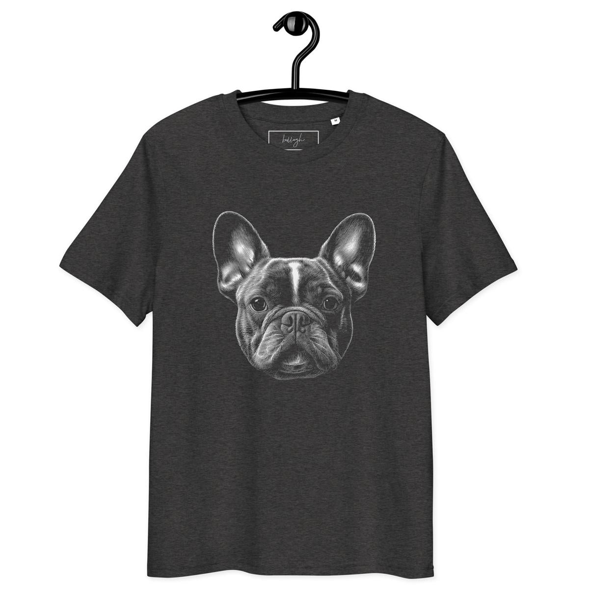 Frenchie Shadow Dogs Shirt – Stylisches Bio-T-Shirt für Hundeliebhaber