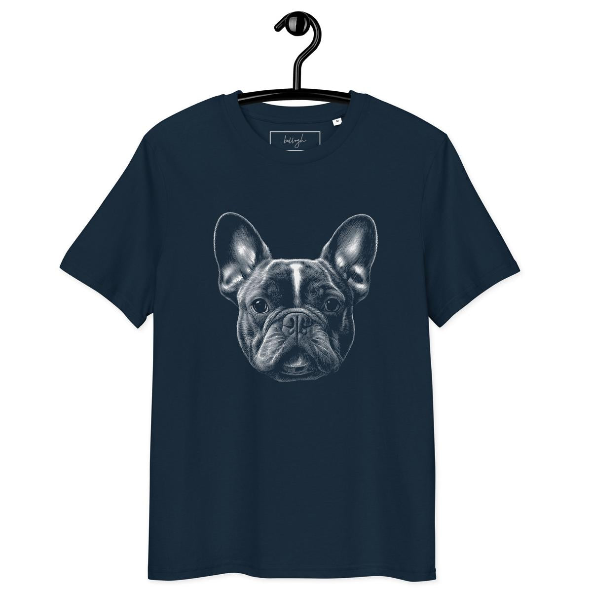 Frenchie Shadow Dogs Shirt – Stylisches Bio-T-Shirt für Hundeliebhaber