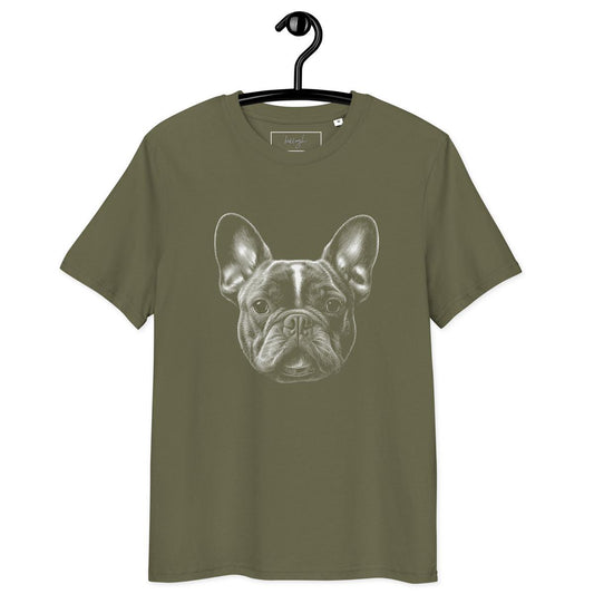 Frenchie Shadow Dogs Shirt – Stylisches Bio-T-Shirt für Hundeliebhaber