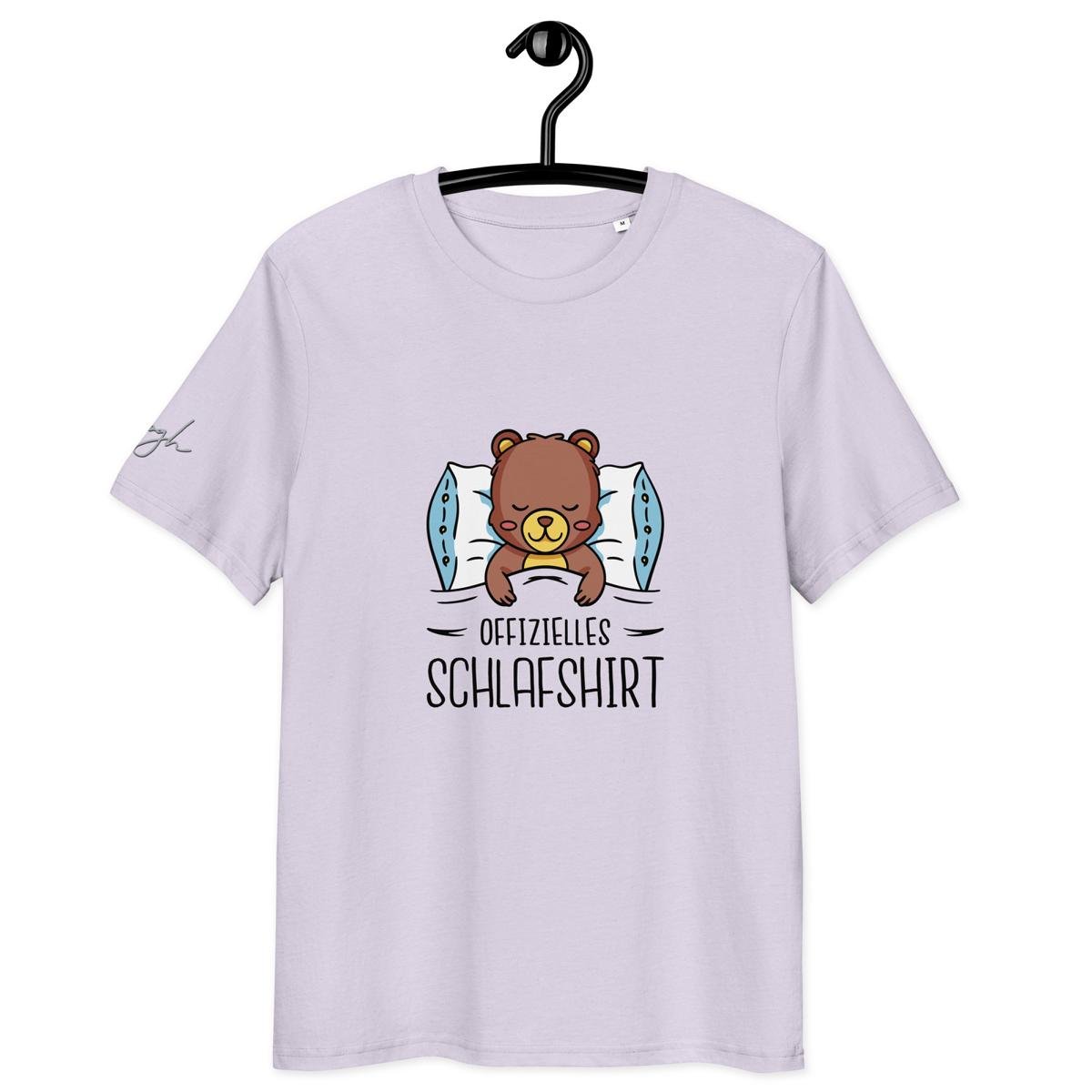 Gemütliches Bio - Baumwolle Schlafshirt mit Bärchen Design – Für erholsame Nächte - bullogh#