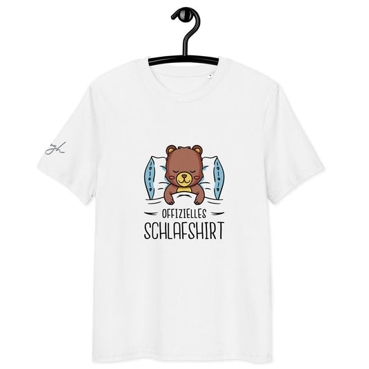 Gemütliches Bio - Baumwolle Schlafshirt mit Bärchen Design – Für erholsame Nächte - bullogh#