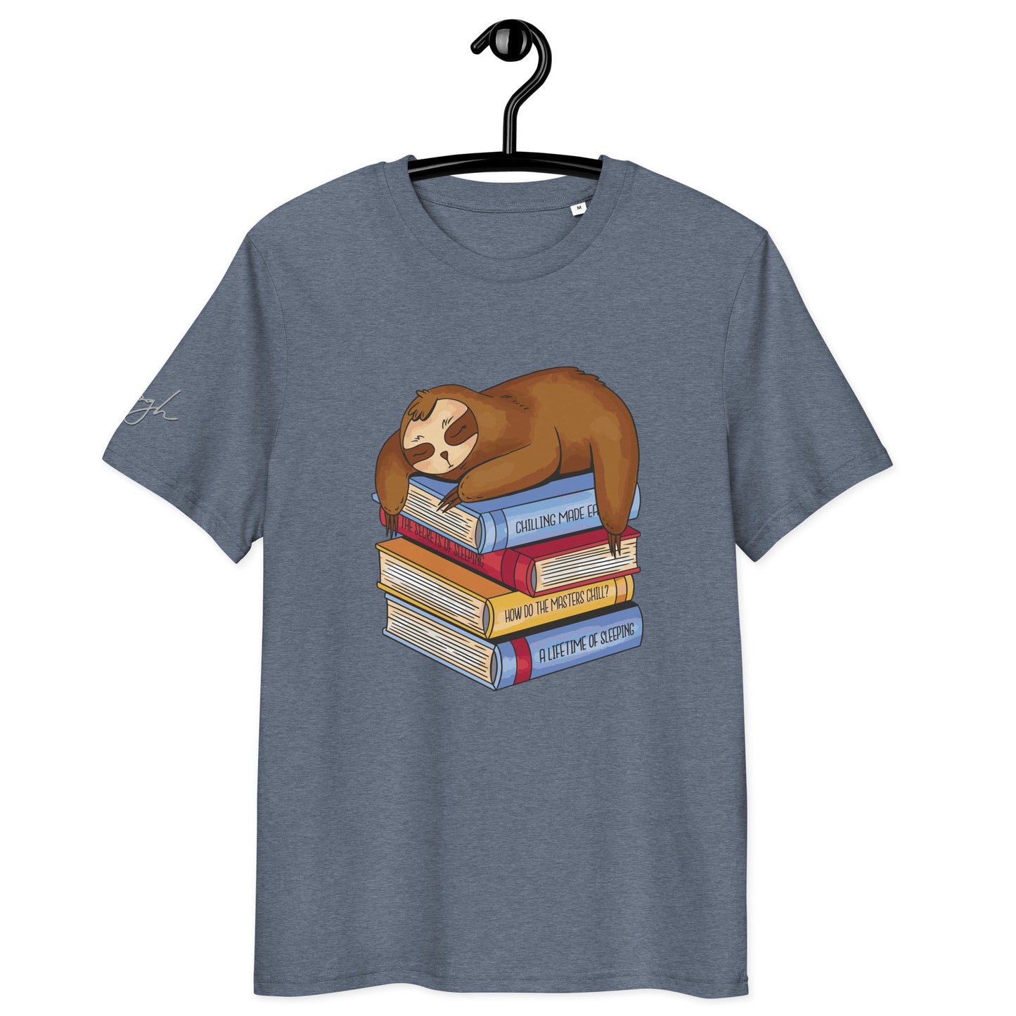 Gemütliches Faultier T-Shirt aus Bio - Baumwolle – Schlafshirt für Entspannte Nächte - bullogh#