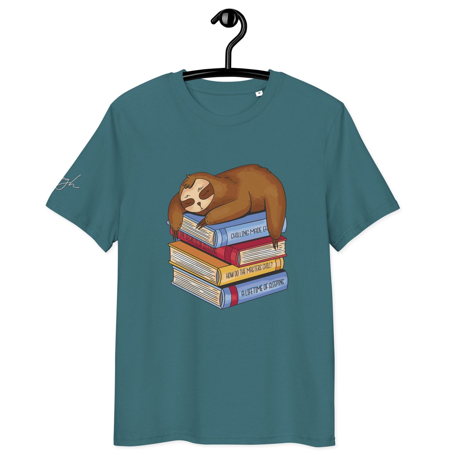 Gemütliches Faultier T-Shirt aus Bio - Baumwolle – Schlafshirt für Entspannte Nächte - bullogh#