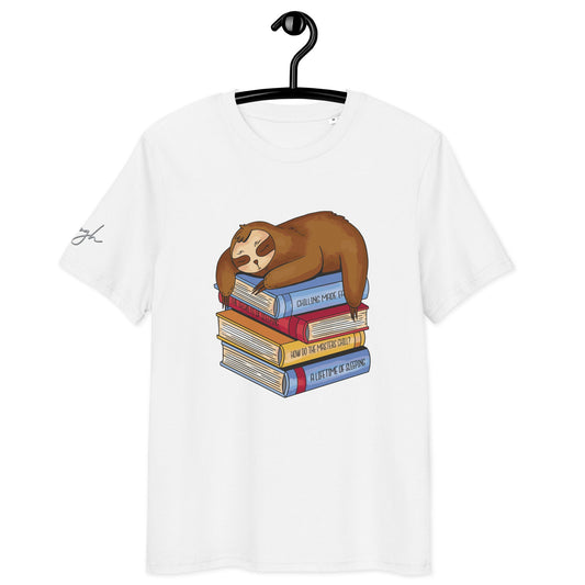 Gemütliches Faultier T-Shirt aus Bio - Baumwolle – Schlafshirt für Entspannte Nächte - bullogh#